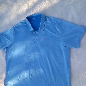 4XLT Tommy Bahama Light Blue Polo Shirt